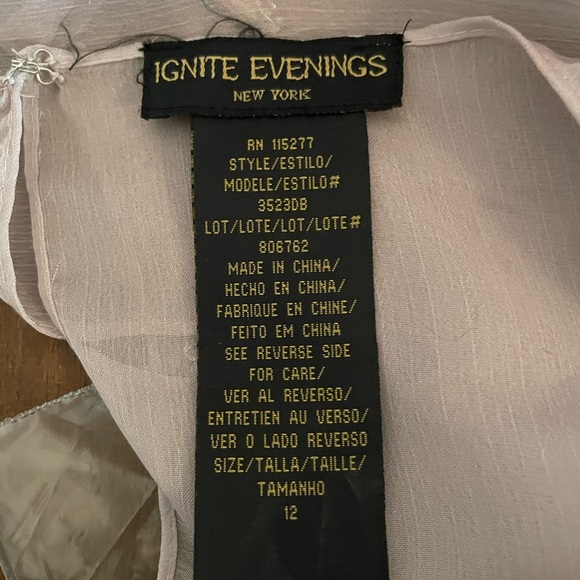 Mother of the bride/groom dress in buff. - Picture 5 of 6